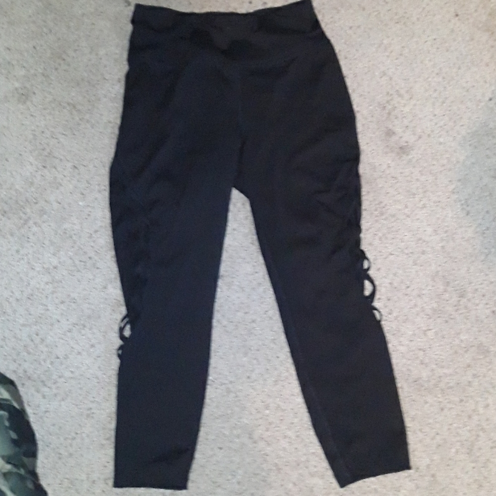 Workout capris spandex